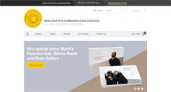 Desktop Screenshot of berliner-philharmoniker-recordings.com